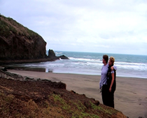Xena film locations - Return of Callisto - Bethells Beach